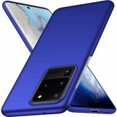Slim case Samsung Galaxy S20 Ultra - blauw met Privacy Glas