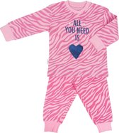 Frogs and Dogs - Pyjama All You Need - Roze - Maat 92 - Meisjes