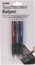Touchscreen Balpen 3 kleuren - Hygiënisch werken op Kantoor - Tablet & Smartphone Stylus