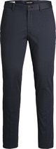 JACK&JONES JJIMARCO JJPHIL JERSEY NOR NAVY HERR STS Heren Broek - Maat W31 X L34