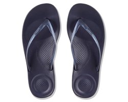 FitFlop Iqushion Ergonomic Flip-Flops TPU Dames Slippers - Midnight Navy