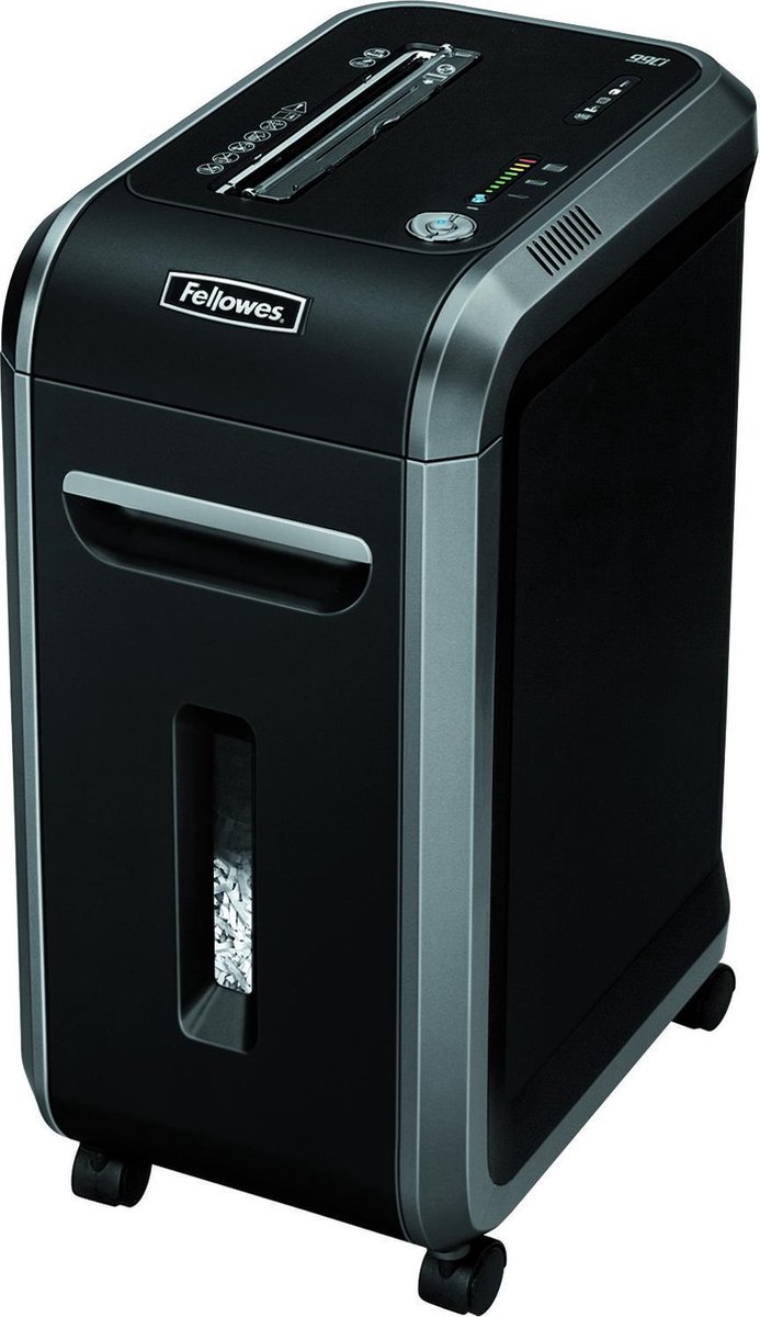 Fellowes papierversnipperaar 99Ci snippers P4, 18 vel, zwart thumbnail 2
