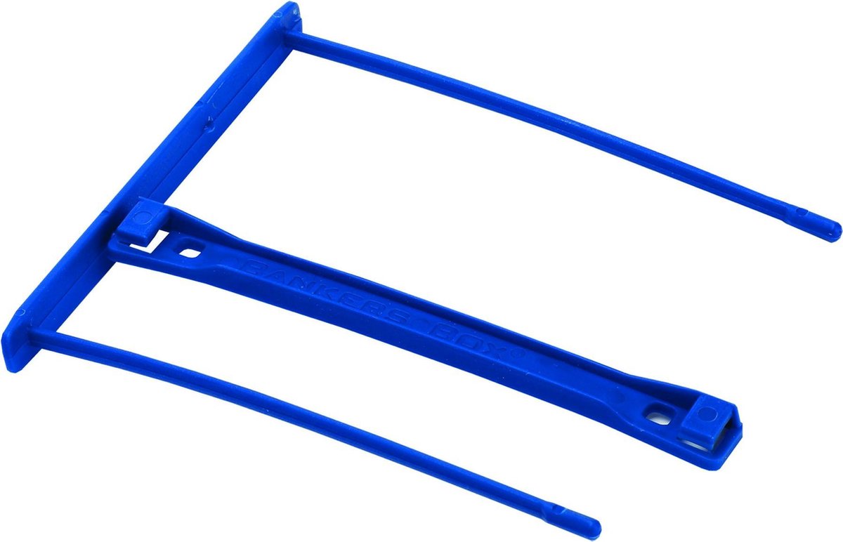 Bankers Box archiefbinder Pro Clip - blauw - doos van 50 stuks - 100mm - 100% gerecycled materiaal