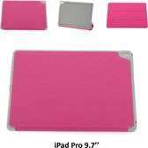 Apple iPad Pro 9.7 (2016) Hot Pink Smart Case - Book Case Tablethoes- 8719273231951