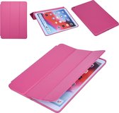 Apple iPad 10.2 (2019) Hot Pink Smart Case - Book Case Tablethoes