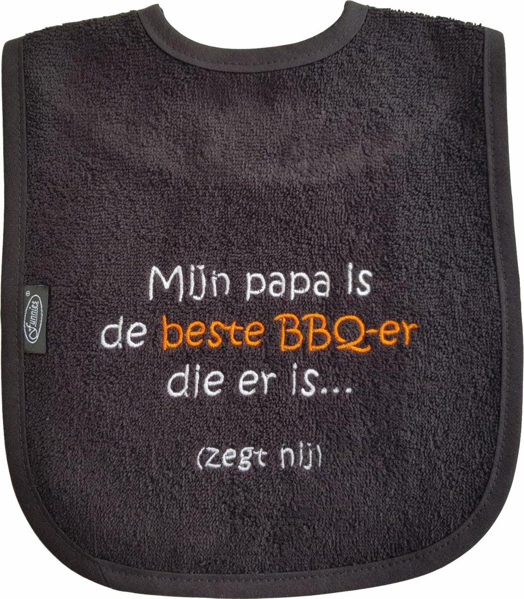 Goedkoopste Zwarte slab met Mijn papa is de beste BBQ-er die er is (zegt hij)