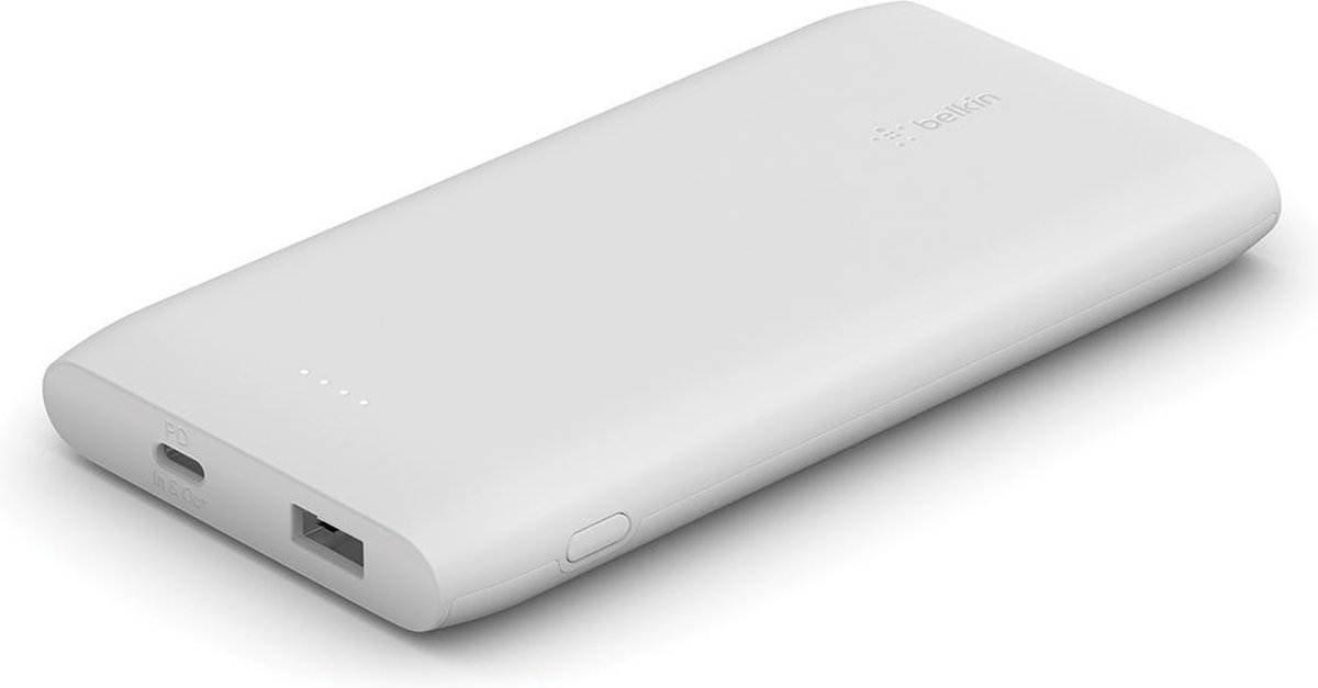 Belkin Powerbank 10.000 mAh - Snellader - Wit