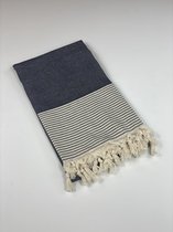 Hamamdoek Sports - Zwart - 100x180 cm