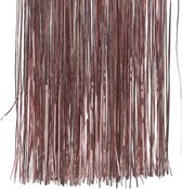 3x Zakjes lametta engelenhaar oud roze 50 cm - Lametta/folie haar - Oud roze kerstboomversiering