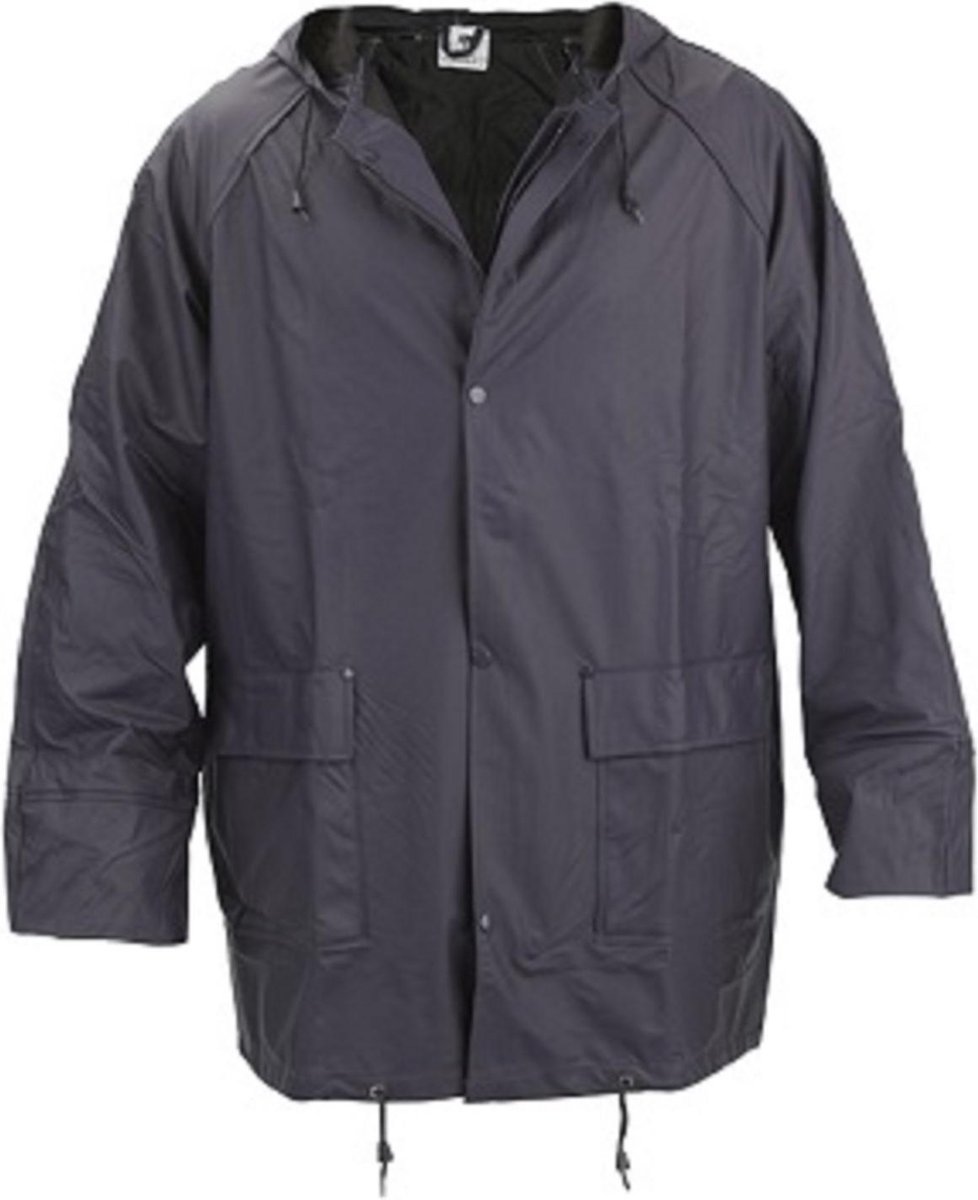 Regenjas SafeWorker Palau pu-flex, blauw, maat XL
