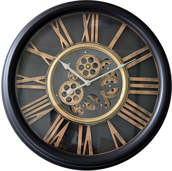 Steampunk Uil Wandklok | Boutique - Boutique