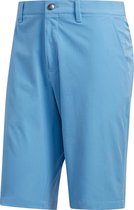 Adidas Golfbroek Kort Ultimate365 Heren Polyester Blauw Mt 38