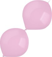 Amscan Slingerballonnen 30 Cm Latex Roze 50 Stuks