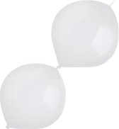 Amscan Slingerballonnen 30 Cm Latex Wit 50 Stuks