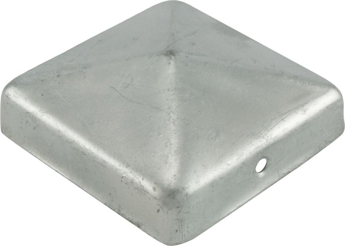 Piramide afdekkap - Verzinkt - 91 x 91 mm
