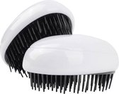 Brush it| Anti-klit haarborstel | Egg Borstel | Detangling brush | Haarborstel | Hoofdhuidmassage | Hoofdhuidverzorging | White-wit| Droog en nat haar | Pijnloos | Reisformaat | Za