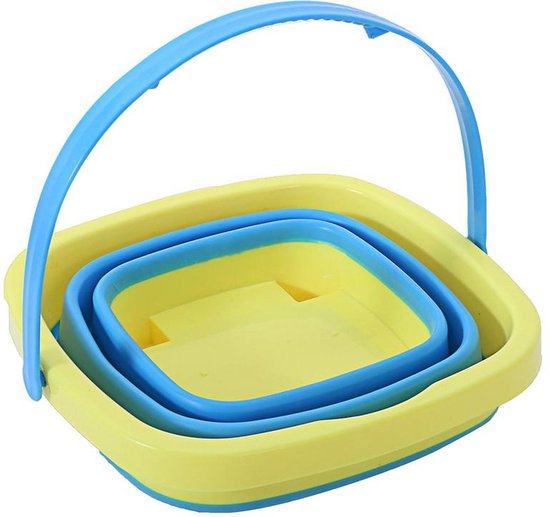 Opvouwbare Strandemmer Siliconen - 2L Inklapbaar Voor Kinderen En Camping