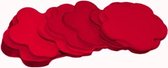 TCM FX Confetti Bloemen 55x55mm, rood, 1kg