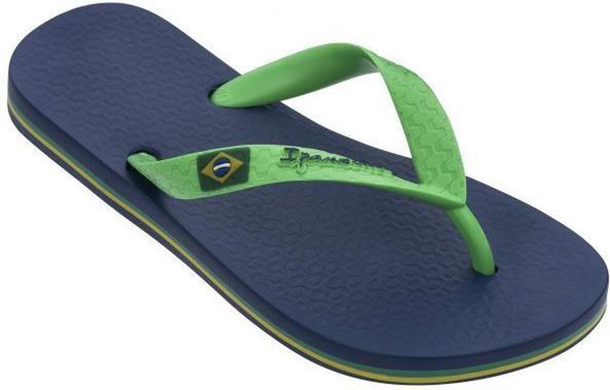 Ipanema Classic Brasil Kids jongens slippers kobalt