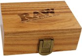 Boîte en bois Raw 12x9 cm / 6cm de haut