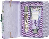 Heathcote & Ivory London RHS Flower Blooms Lavender Garden - Handcrème (50ml) en Parfum gel (12 ml) - lavendel seringen eucalyptus - cadeauverpakking  - vegan - topkwaliteit