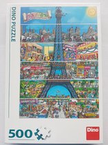 Puzzle 500 pcs  Funny Parijs