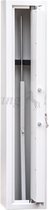 Wapenkluis MSG 0-1250 B | Aanbieding - 4 Wapenplaatsen - 124 cm Geweer lengte - Dubbelbaard Sleutelslot (standaard)