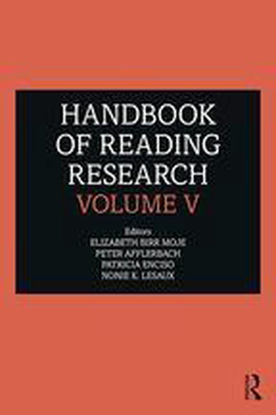 Handbook of Reading Research, Volume V - cover