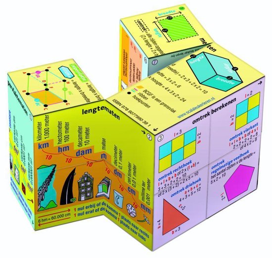 Afbeelding van het spel ZooBooKoo kubusboek  -   Meten en maten
