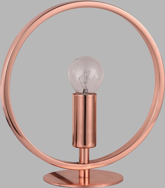 Dutch Lighting Collection Noordwijk Tafellamp - E14 - Metaal - Rose Goud |  bol.com