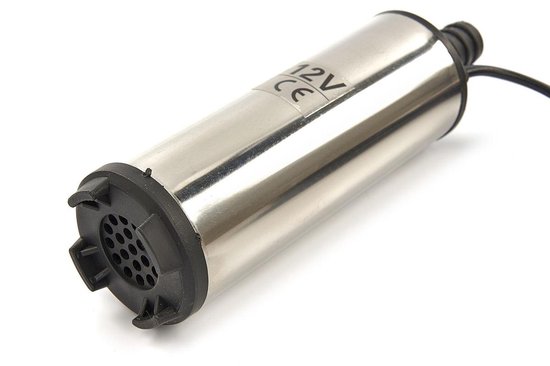 Mini RVS Hevelpomp 40 Watt, Vloeistofpompen 12  Volt