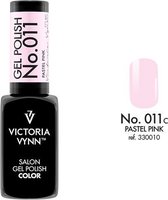 Gellak Victoria Vynn™ Gel Nagellak - Salon Gel Polish Color 011 - 8 ml. - Pastel Pink