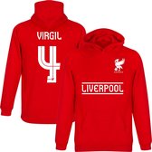 Liverpool Virgil van Dijk Team Hoodie – Kinderen – 128