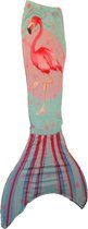 Merkloos Zeemeerminstaart Standaard flamingo maat M met monovin maat 35-45