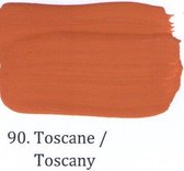 Matte muurverf 2,5 ltr 90- Toscane