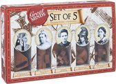 Asmodee Great Minds Set of 5 Puzzle Female - EN