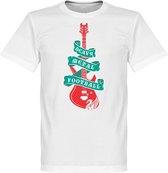 Heavy Metal Football Guitar LIVERPOOL T-Shirt - XS