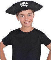 Children s Hat Pirate One Size - piraat - piratenhoed
