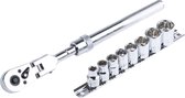 STANLEY - 1/4" Uitschuifbare Ratelsleutel (9 delige Set)