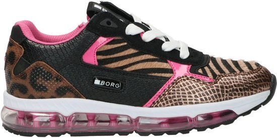 Bjorn Borg X500 Pon Leo K sneakers bruin - Maat 36 | bol.com