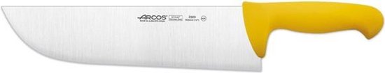 Arcos 2900 Serie slagersmes - Geel - 30 cm