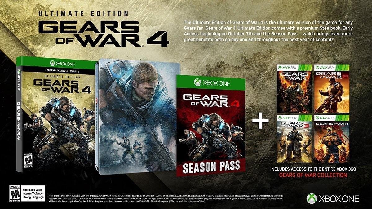 Gears of War 4 – Xbox One – Mídia Digital – WOW Games