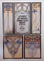 Authentic Art Nouveau Stained Glass Designs In Full Colour