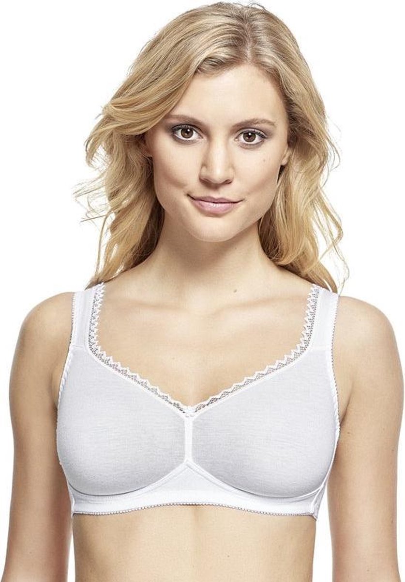 BH zonder beugel Organic cotton Susa | wit