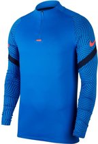 Nike dri-fit strike top in de kleur blauw.