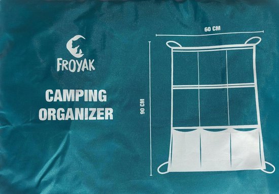 Organizer - Kamperen - Opbergzak - Froyak - - Op reis - Onderweg | bol.com