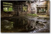 MN Collections - Schilderij - Urbex Photography. - Multicolor - 120 X 80 Cm