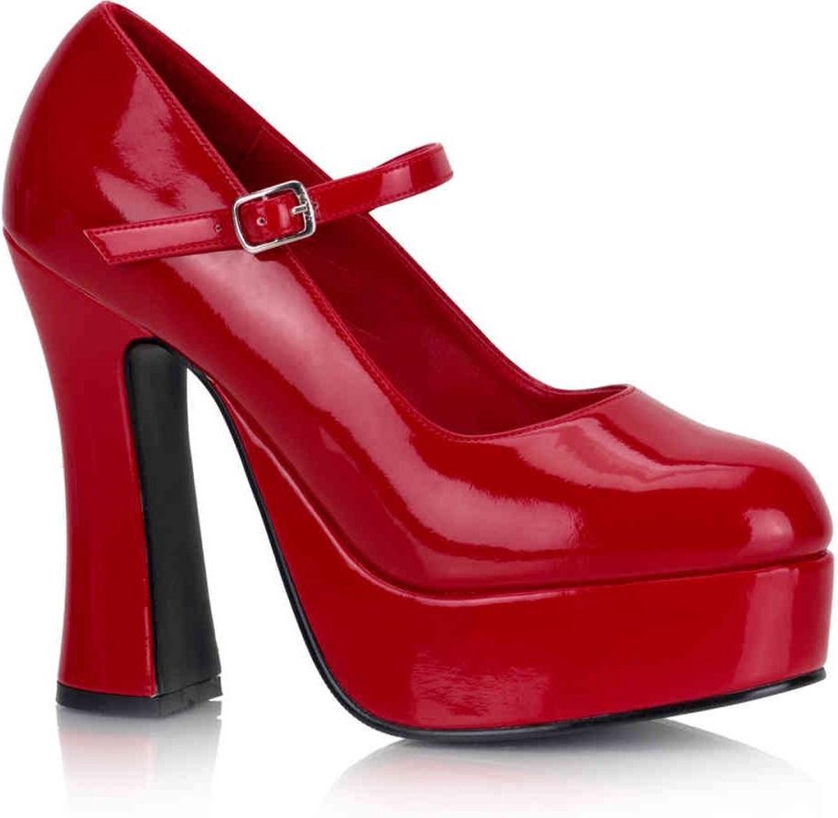 Demonia Dolly 50 red patent = )