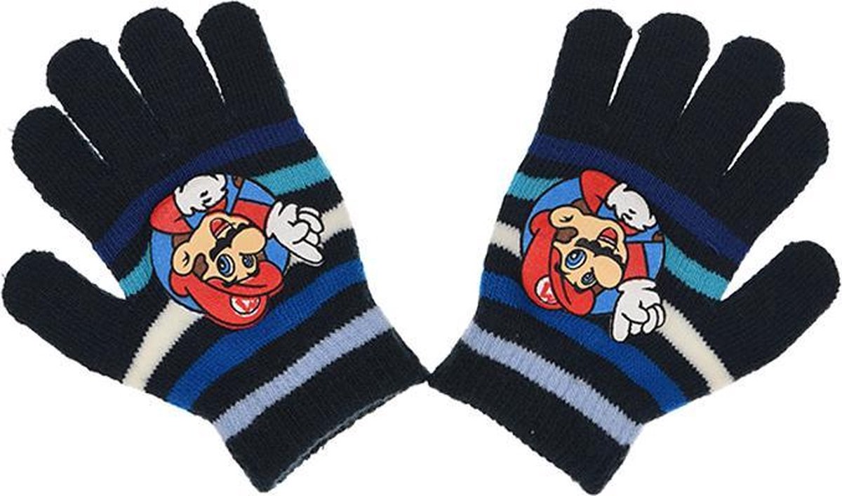 Super Mario handschoenen blauw | bol.com