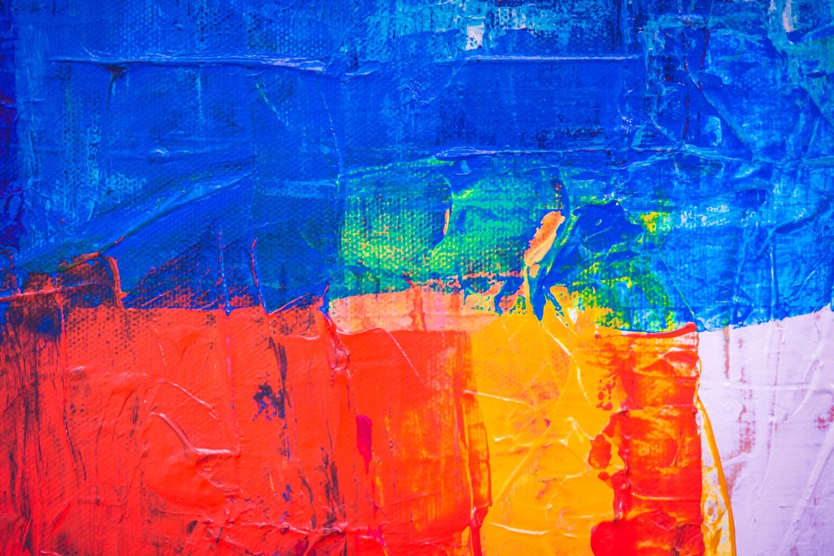 Canvasvooraandemuur.nl Abstract canvas voor aan de muur Multi